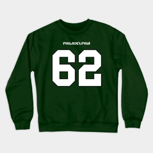 Jason Kelce Jersey (Front / Back Print) Crewneck Sweatshirt